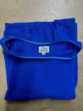 Me & Arrow Royal Blue Knit Top